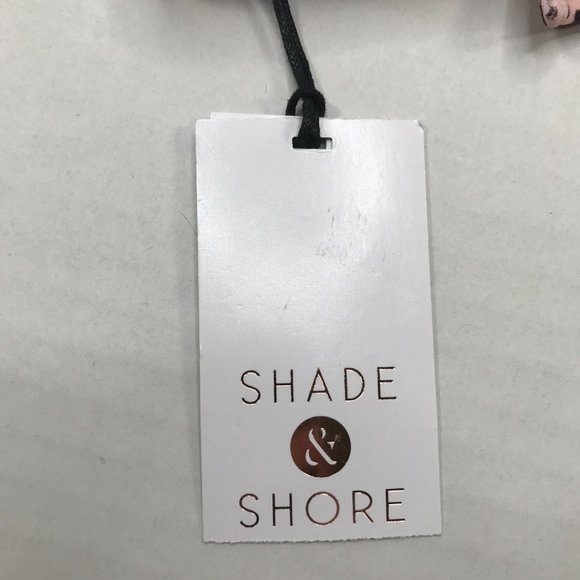 Shade And Shore Women's Sz. Small 4-6 Tall Triangle Bikini Swim Top Animal Print - Picture 3 of 14